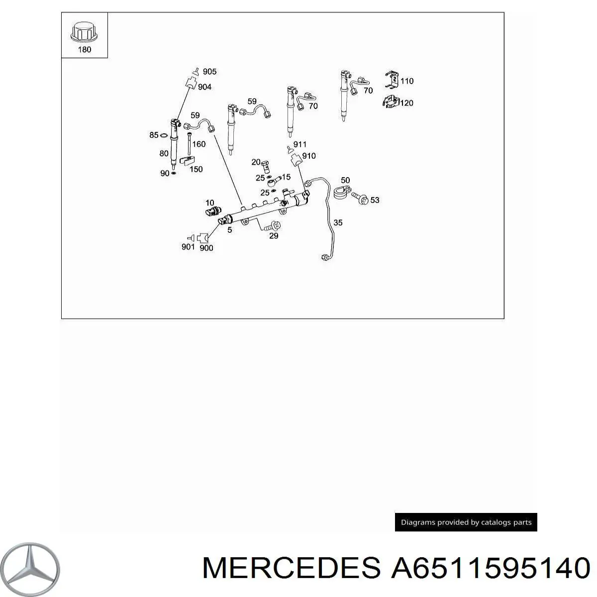  Mercedes A6511595140 preço, a partir de 13,66 USD