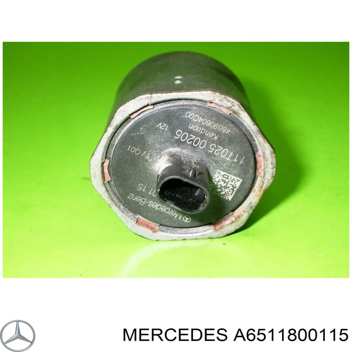 A6511800115 Mercedes Válvula de regulação de pressão de óleo