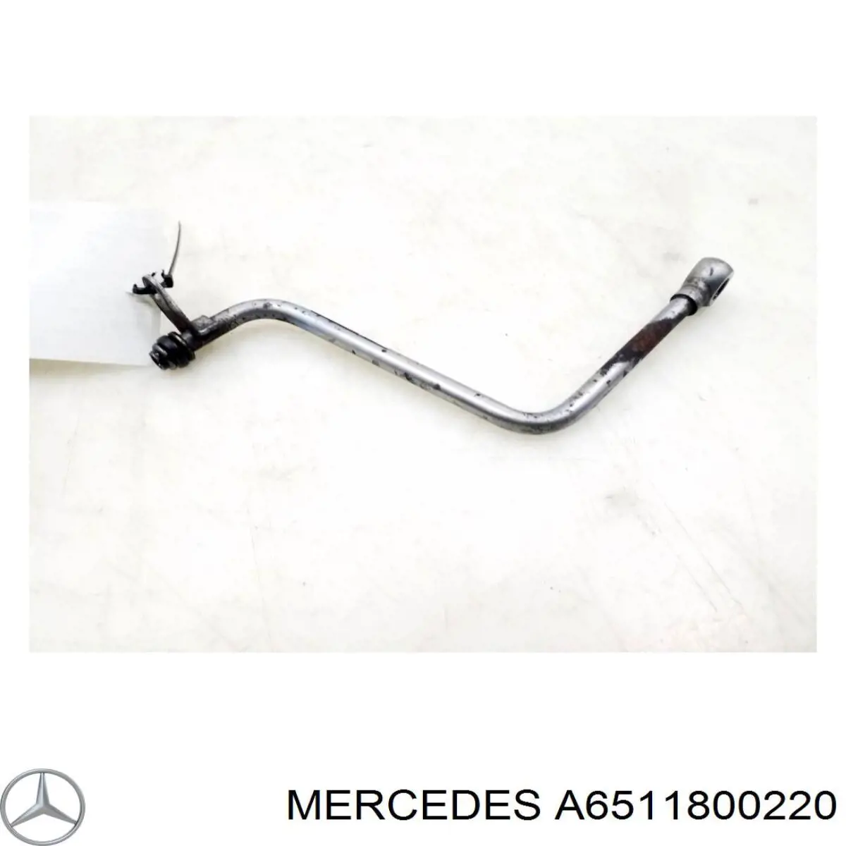 A6511800220 Mercedes Tubo (mangueira) de fornecimento de óleo de turbina