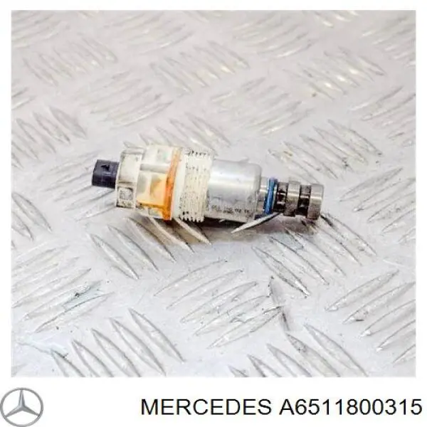 A6511800315 Mercedes Válvula de regulação de pressão de óleo