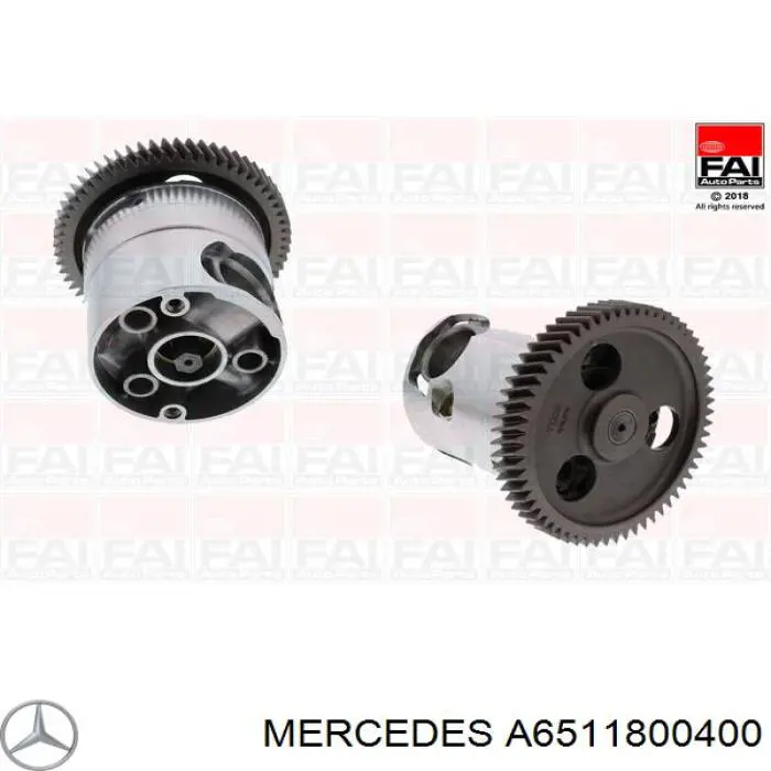 A6511800400 Mercedes Bomba de óleo