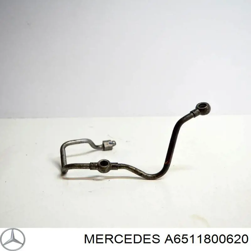 A6511800620 Mercedes Tubo (mangueira) de fornecimento de óleo de turbina