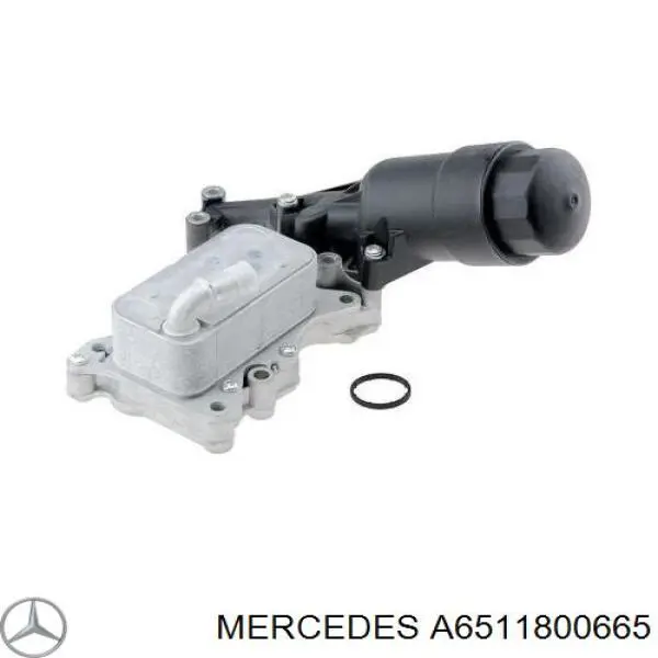 Compre A6511800665 Mercedes Radiador de óleo