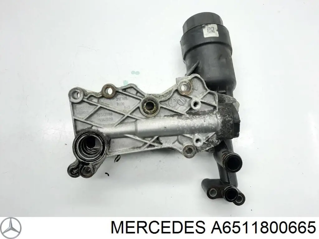Compre A6511800665 Mercedes Radiador de óleo