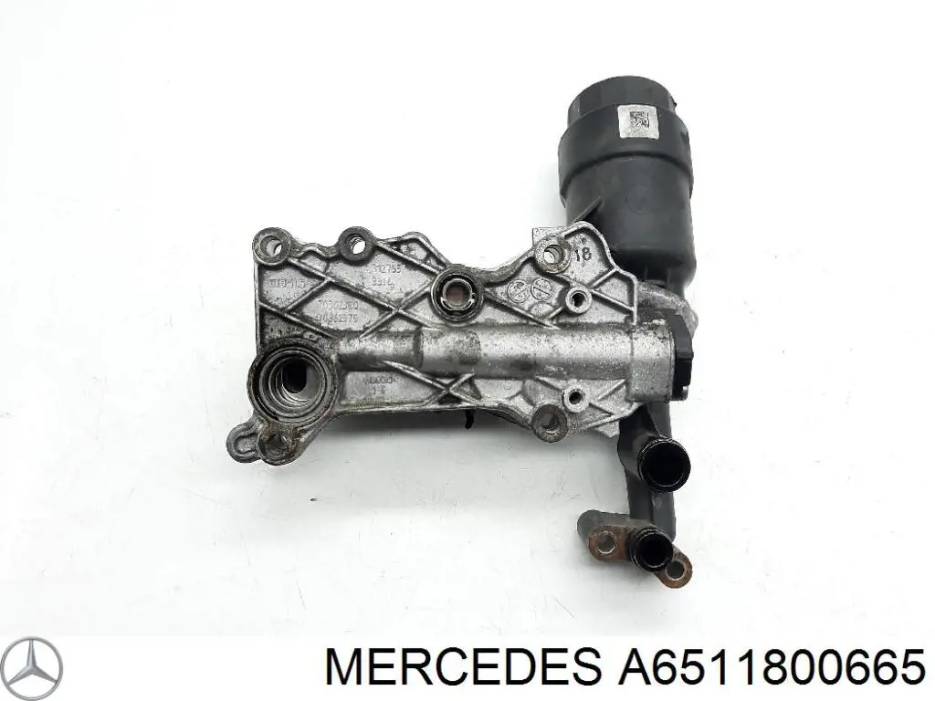 A6511800665 Mercedes Radiador de óleo