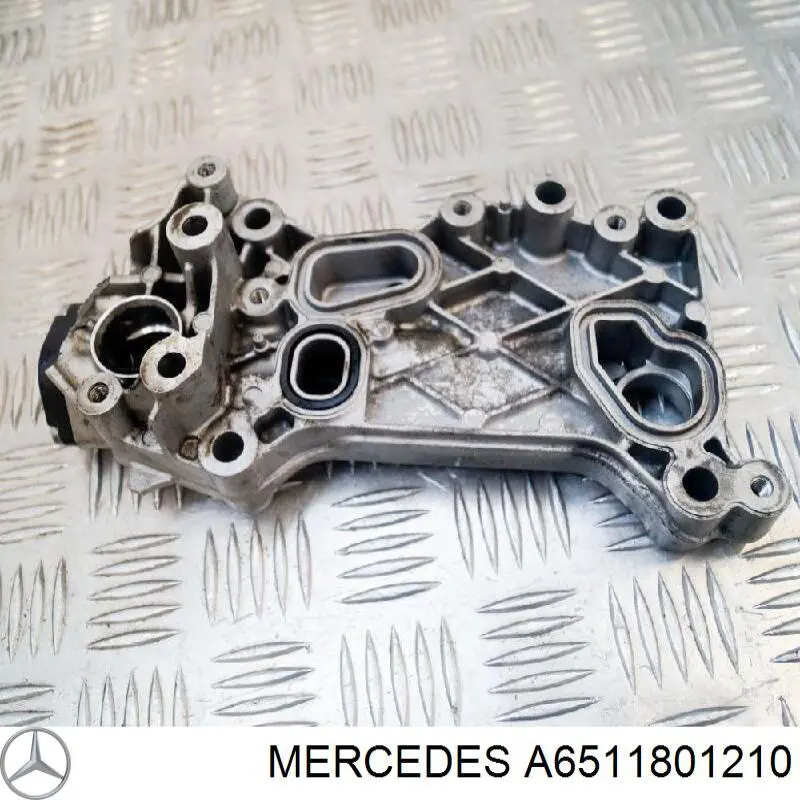 A6511801210 Mercedes Caixa do filtro de óleo