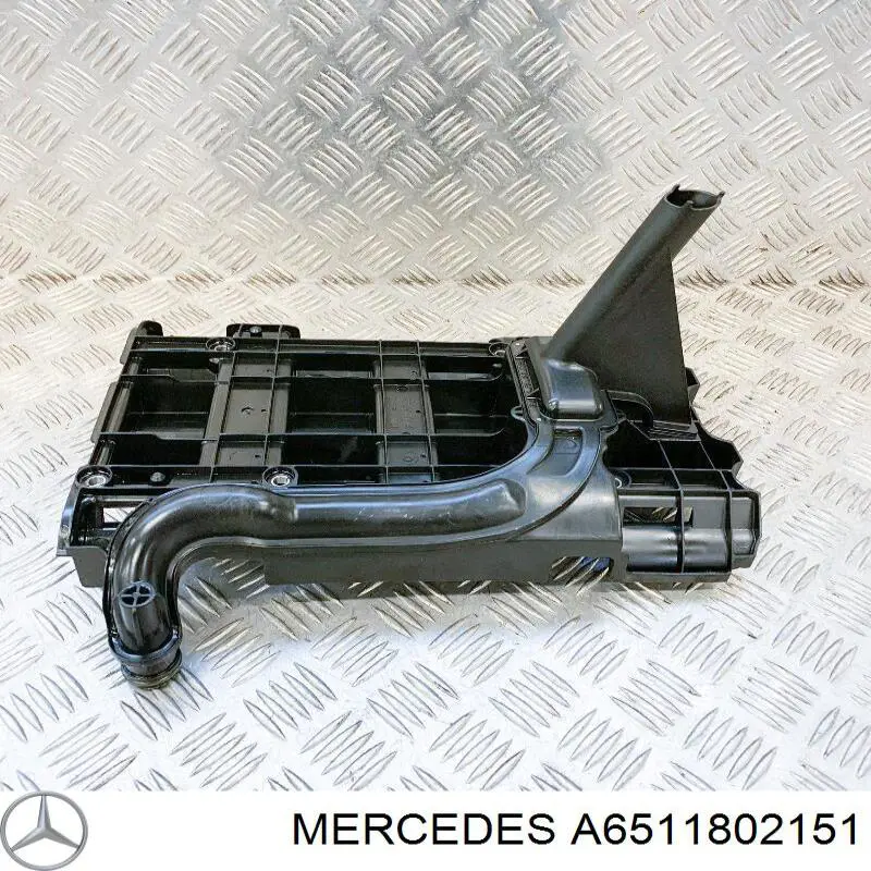 A6511802151 Mercedes Receptor de óleo (coletor de óleo)