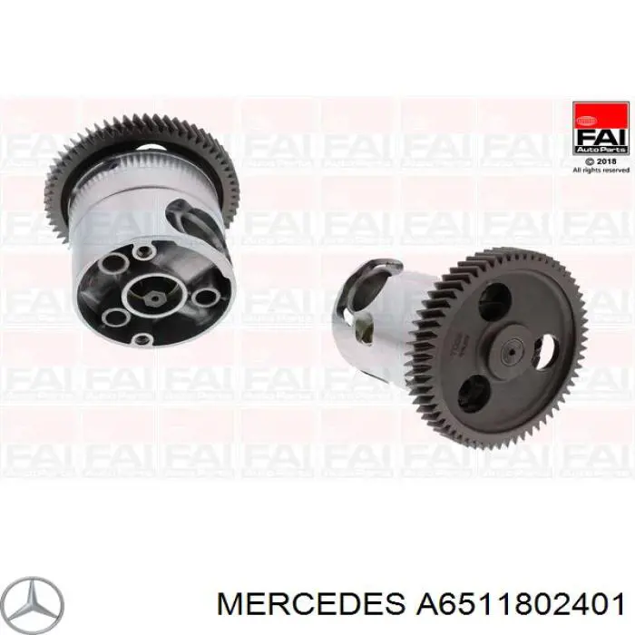 Bomba de óleo Mercedes A6511802401 preço, a partir de 242,48 USD