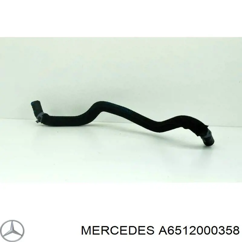 Compre A6512000358 Mercedes Cano derivado de ventilação de cárter (de separador de óleo)