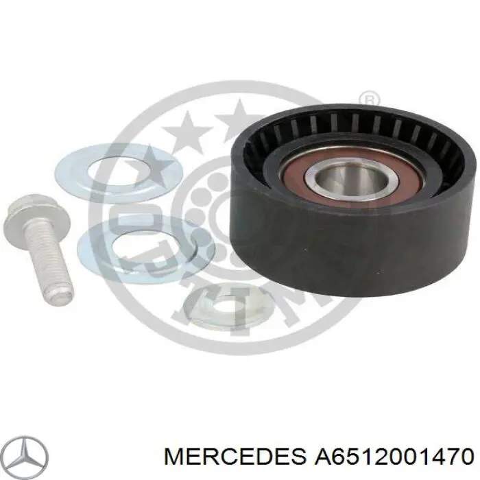 Rolo parasita da correia de transmissão Mercedes A6512001470 preço, a partir de 14,84 USD