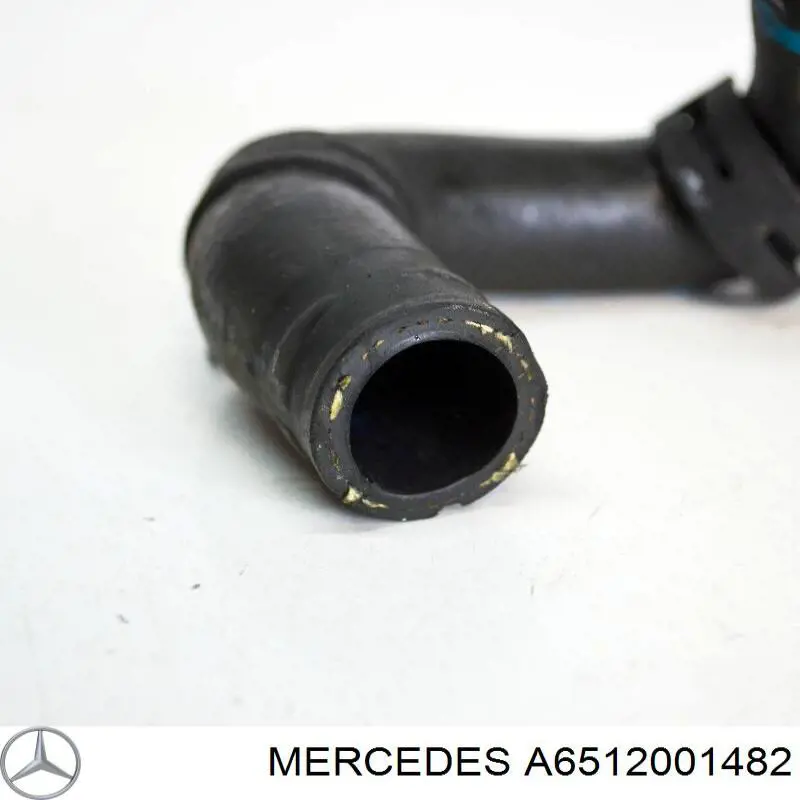 A6512001482 Mercedes Mangueira (cano derivado) de radiador EGR, linha de combustível de retorno