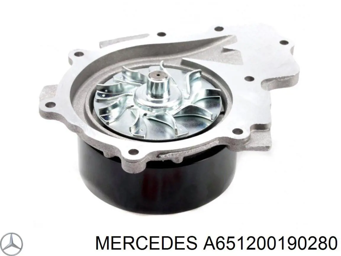Bomba de água (bomba) de esfriamento A651200190280 Mercedes
