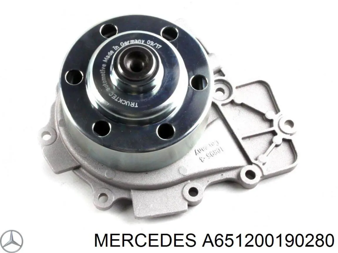 Compre A651200190280 Mercedes Bomba de água (bomba) de esfriamento
