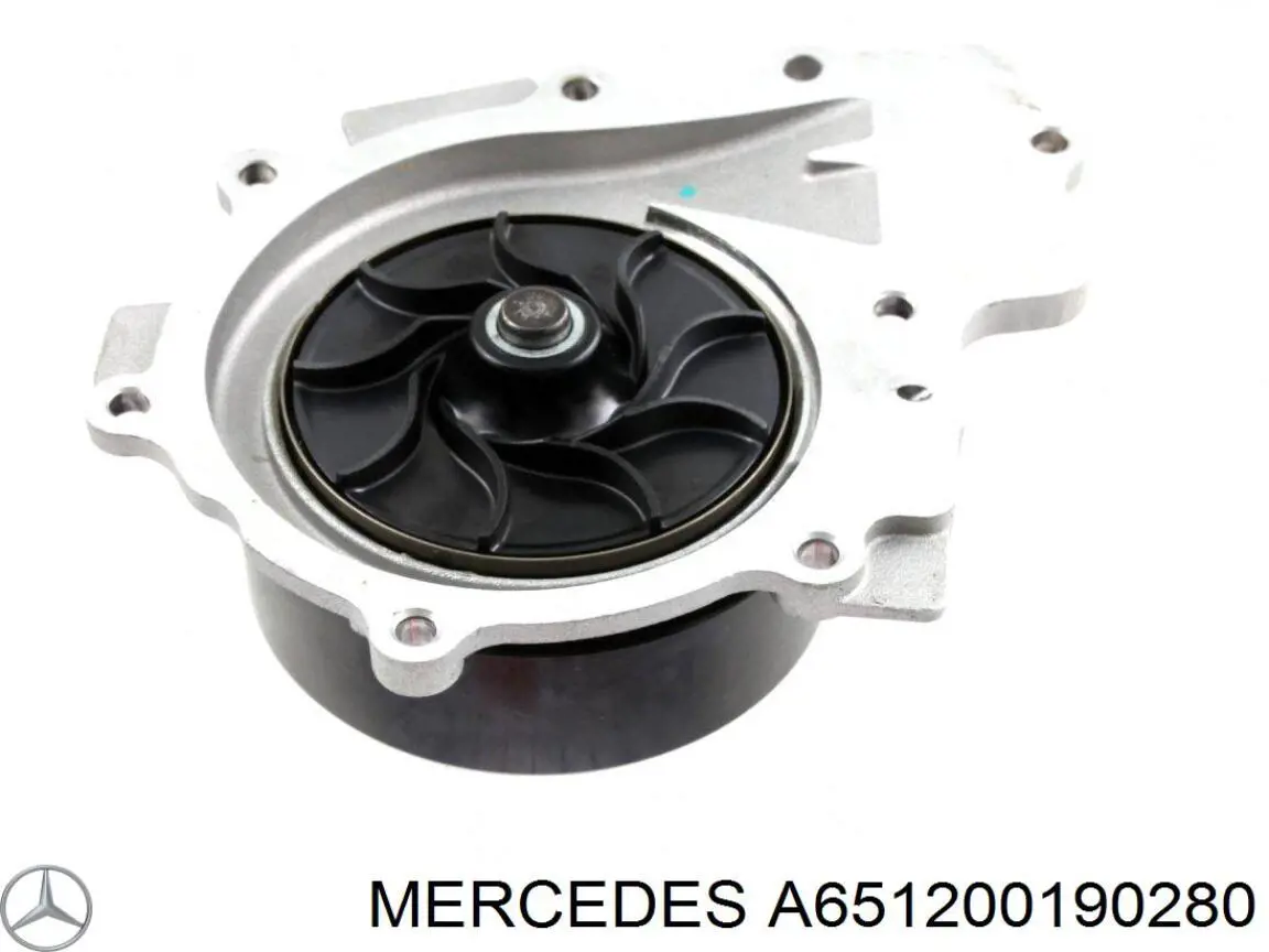 Bomba de água (bomba) de esfriamento Mercedes A651200190280 preço, a partir de 121,40 USD