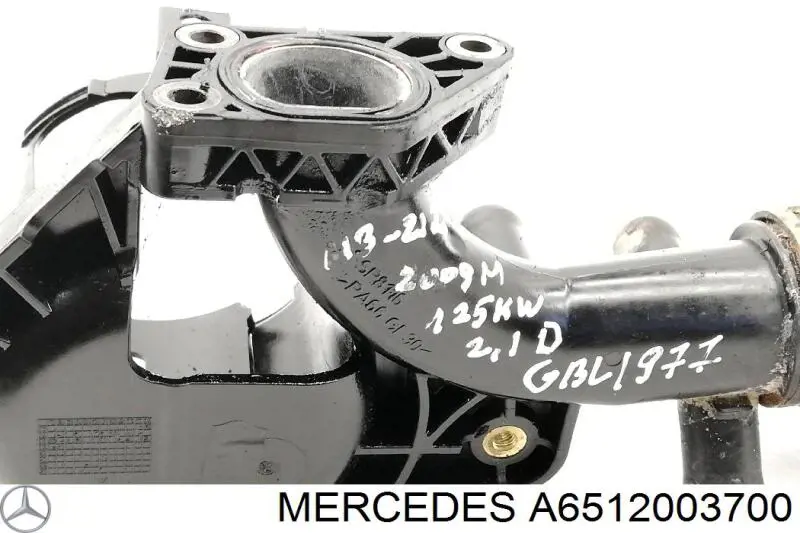 Caixa de filtro de combustível Mercedes A6512003700
