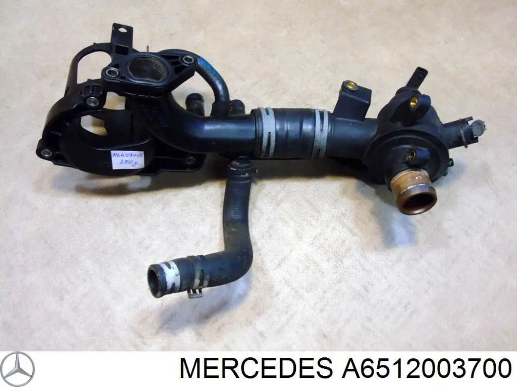 Caixa de filtro de combustível A6512003700 Mercedes