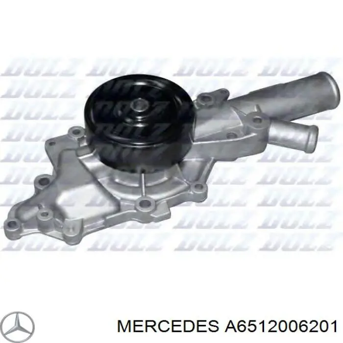 Compre A6512006201 Mercedes Bomba de água (bomba) de esfriamento
