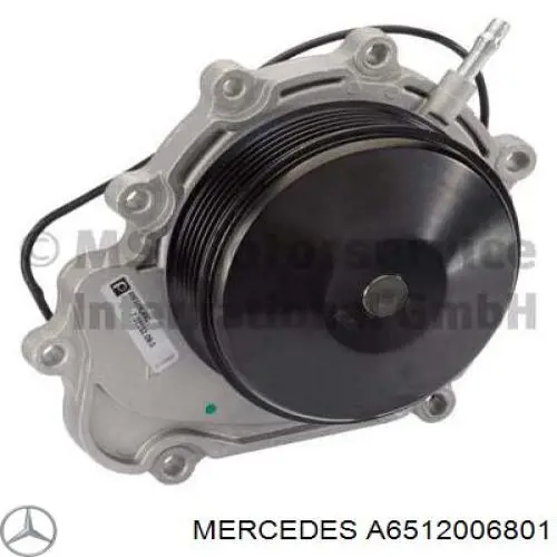Compre A6512006801 Mercedes Bomba de água (bomba) de esfriamento
