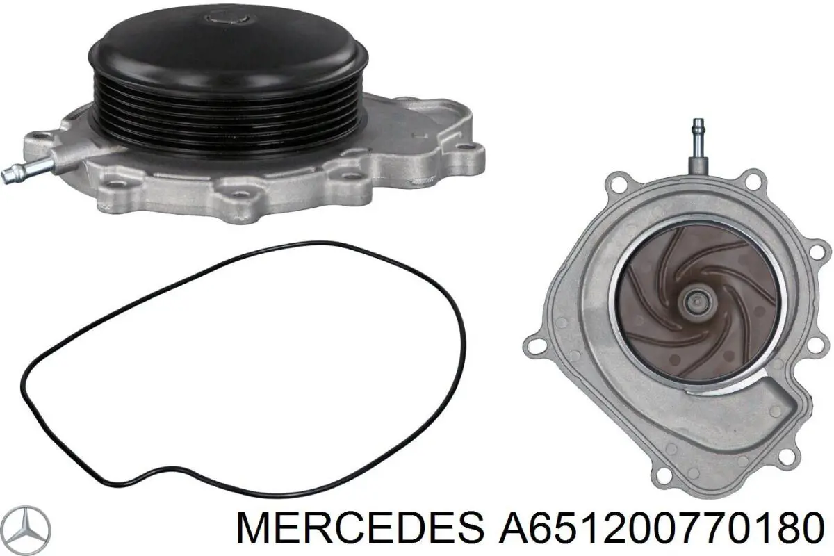 Bomba de água (bomba) de esfriamento Mercedes A651200770180 preço, a partir de 93,11 USD