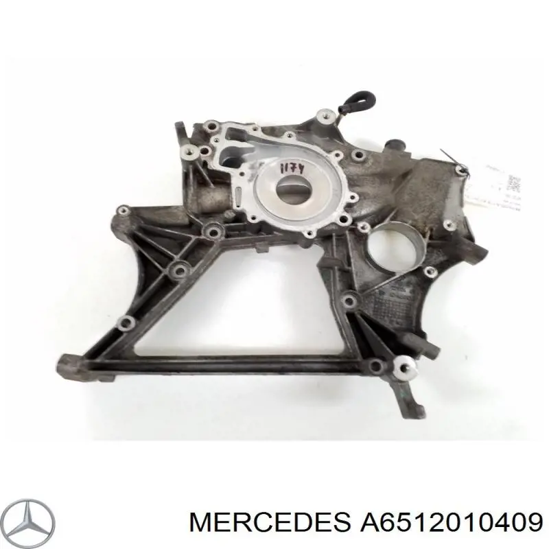 A6512010409 Mercedes Tampa de motor dianteira