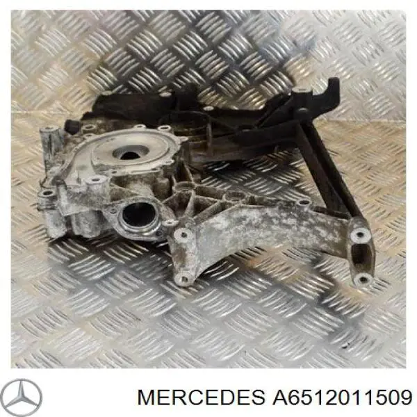 A6512011509 Mercedes Tampa de motor dianteira