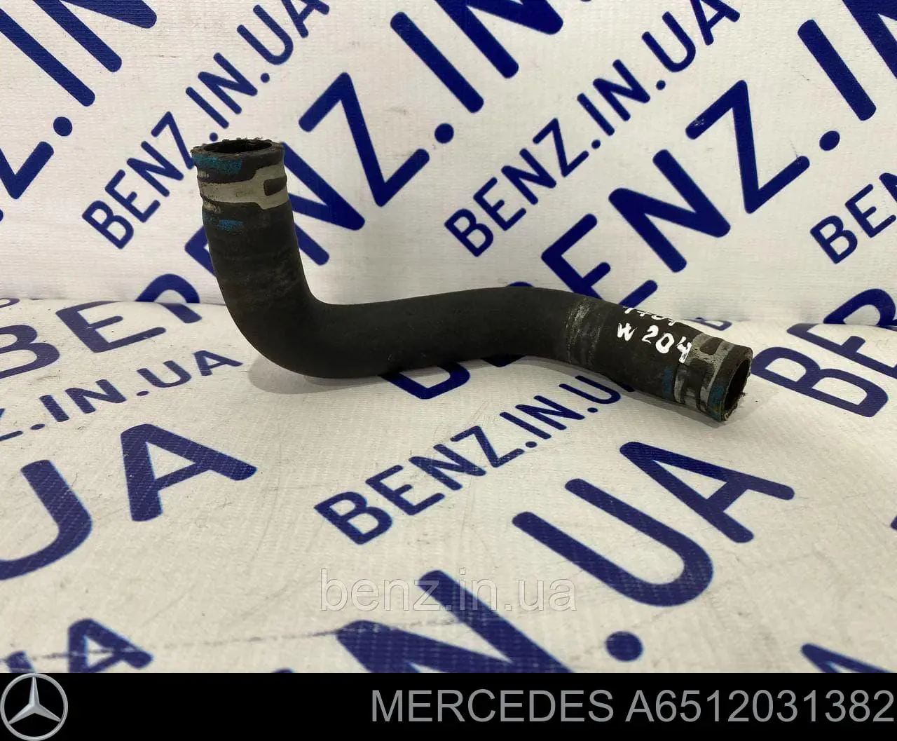 Compre 6512031382 Mercedes Mangueira (cano derivado) de esfriamento de trocador de calor de óleo, linha de combustível de retorno
