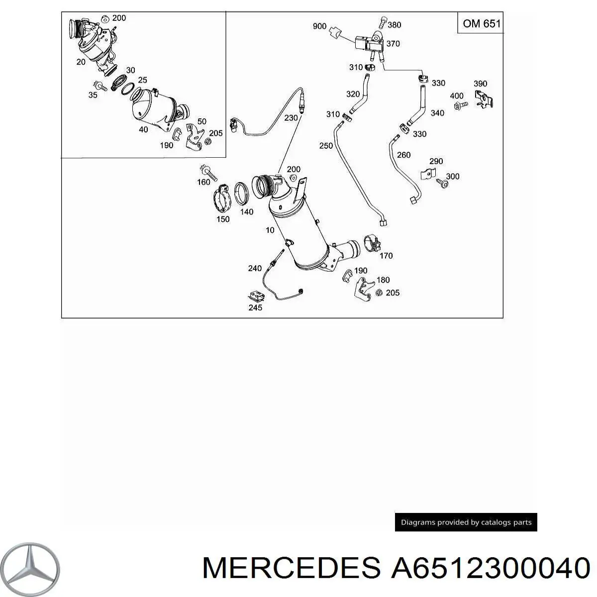  Mercedes A6512300040 preço, a partir de 3,76 USD