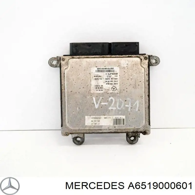 A6519000601 Mercedes Módulo de direção (Centralina eletrônica) de motor