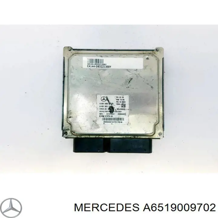 A6519009702 Mercedes Módulo de direção (Centralina eletrônica) de motor