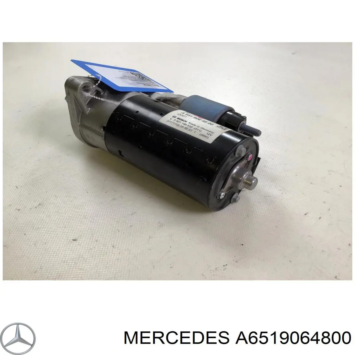 A6519064800 Mercedes Motor de arranco