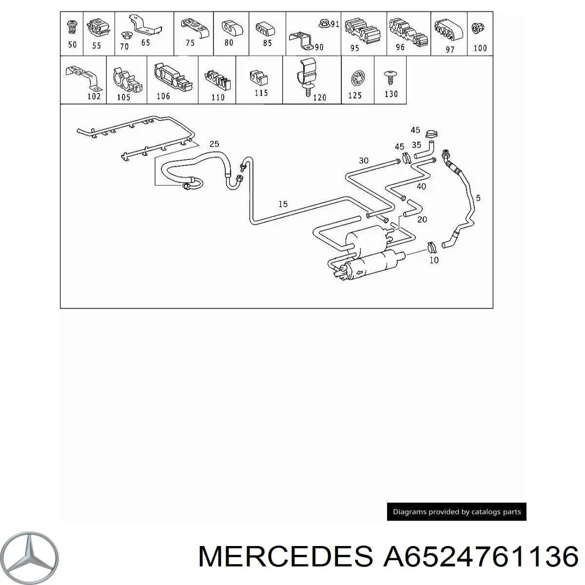 Mercedes A6524761136 preço, a partir de 10,78 USD