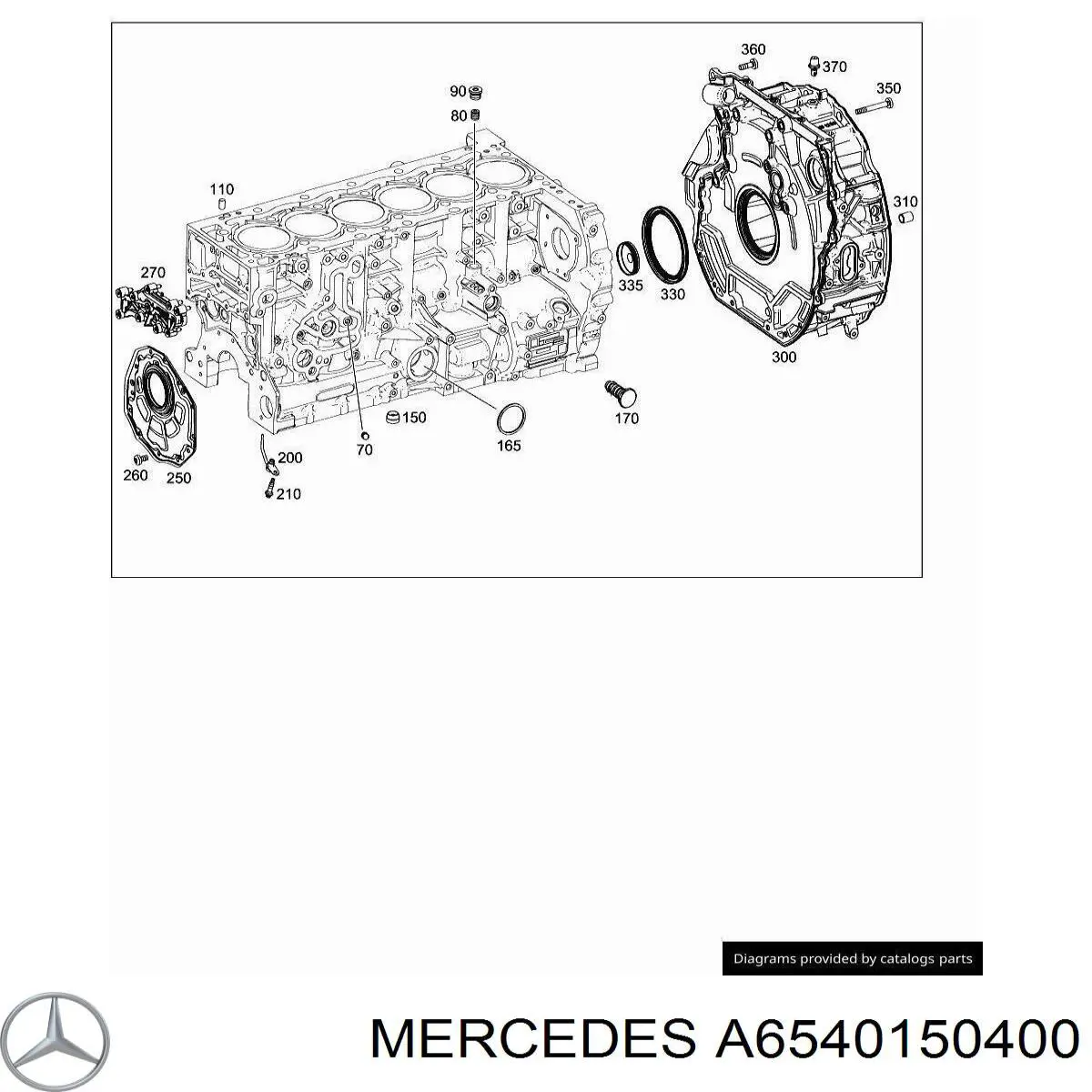  Mercedes A6540150400 preço, a partir de 15,42 USD