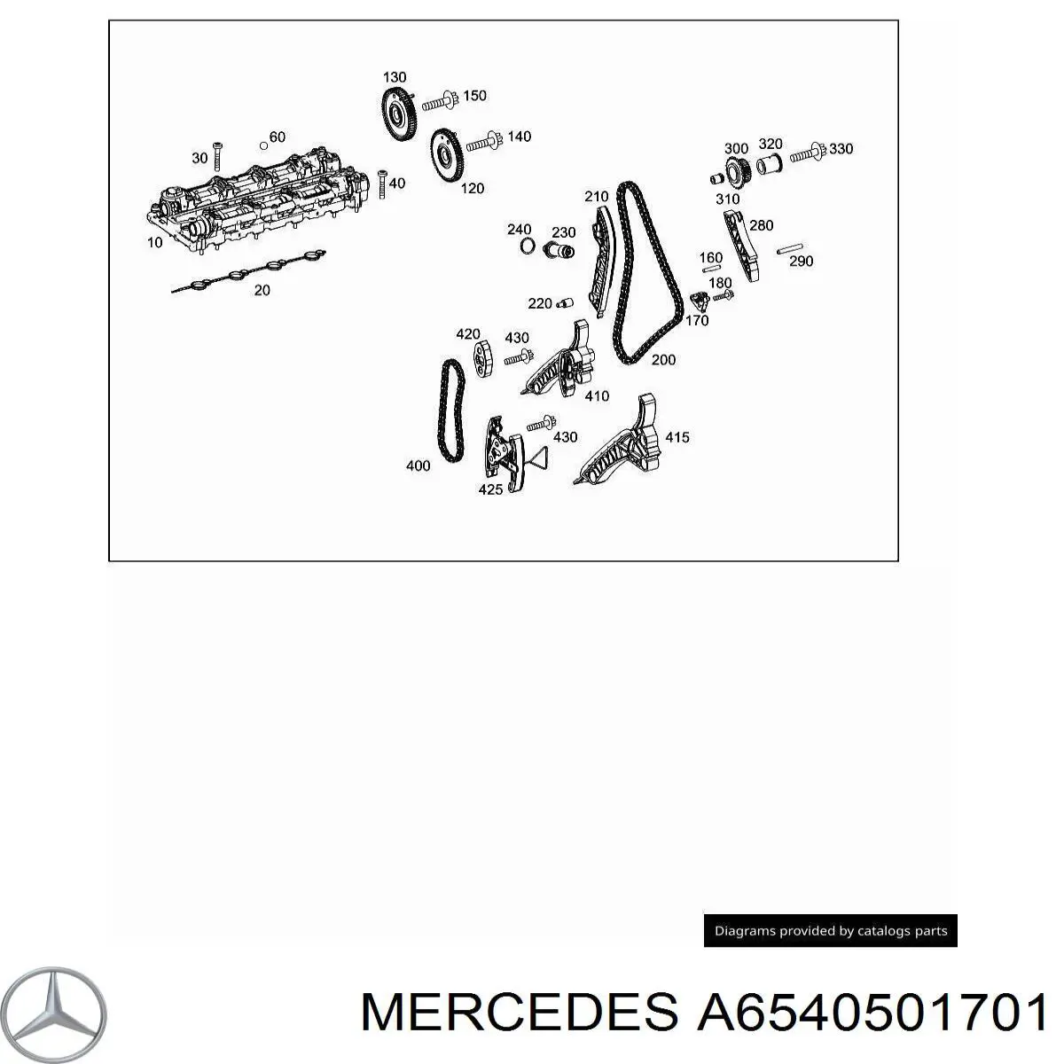  Mercedes A6540501701 preço, a partir de 321,89 USD