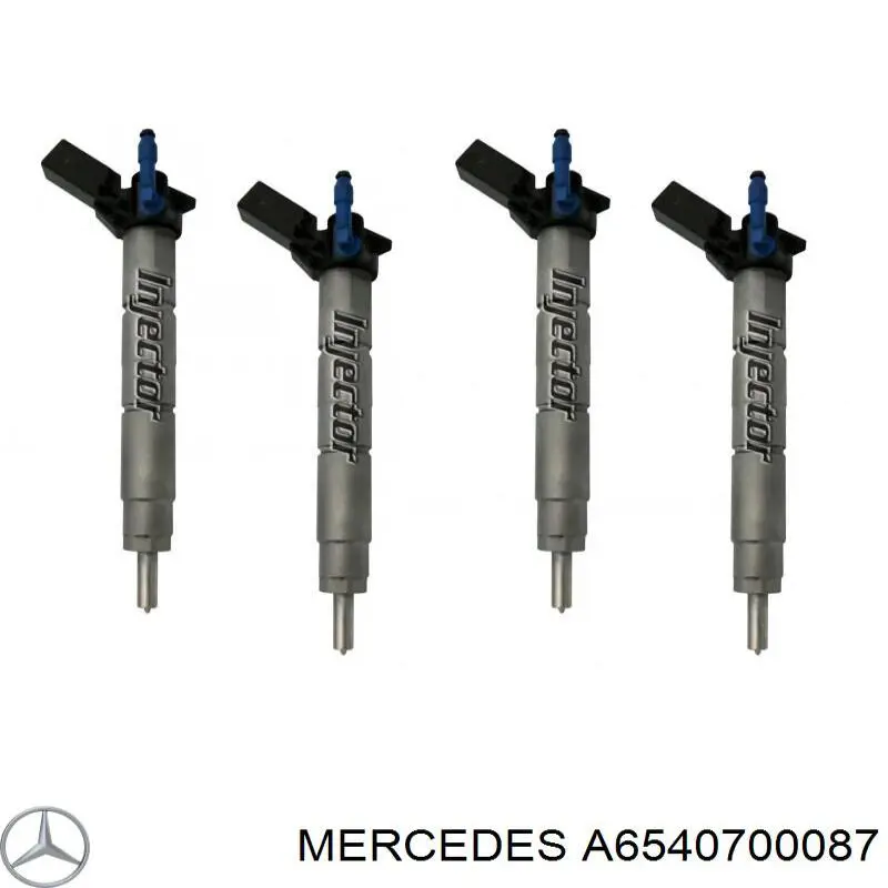 Injetor de injeção de combustível Mercedes A6540700087