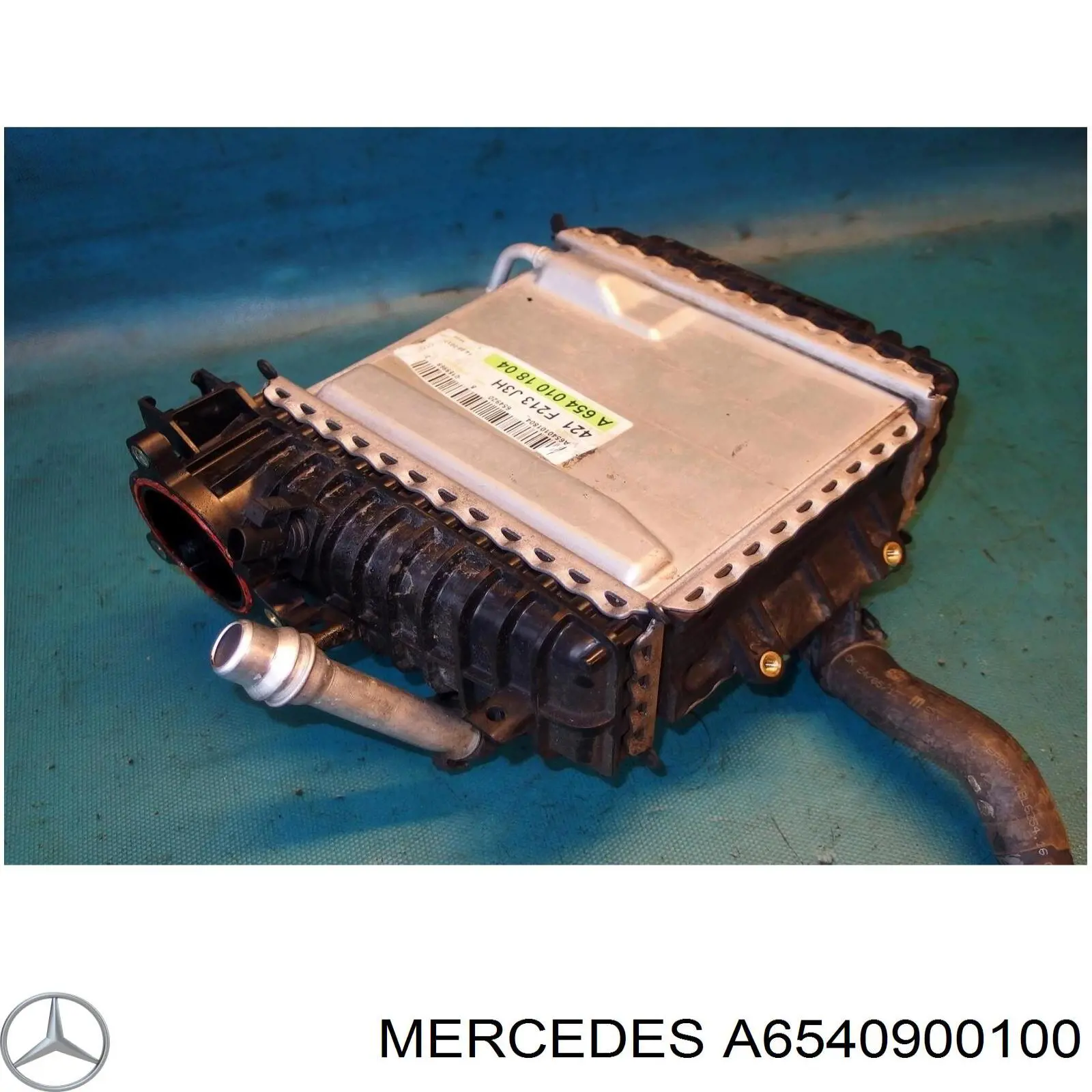 Compre A6540900100 Mercedes Radiador de intercooler