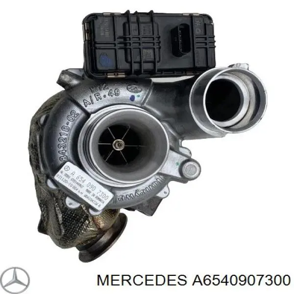 A6540907300 Mercedes Turbina