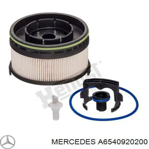 A6540920200 Mercedes Filtro de combustível