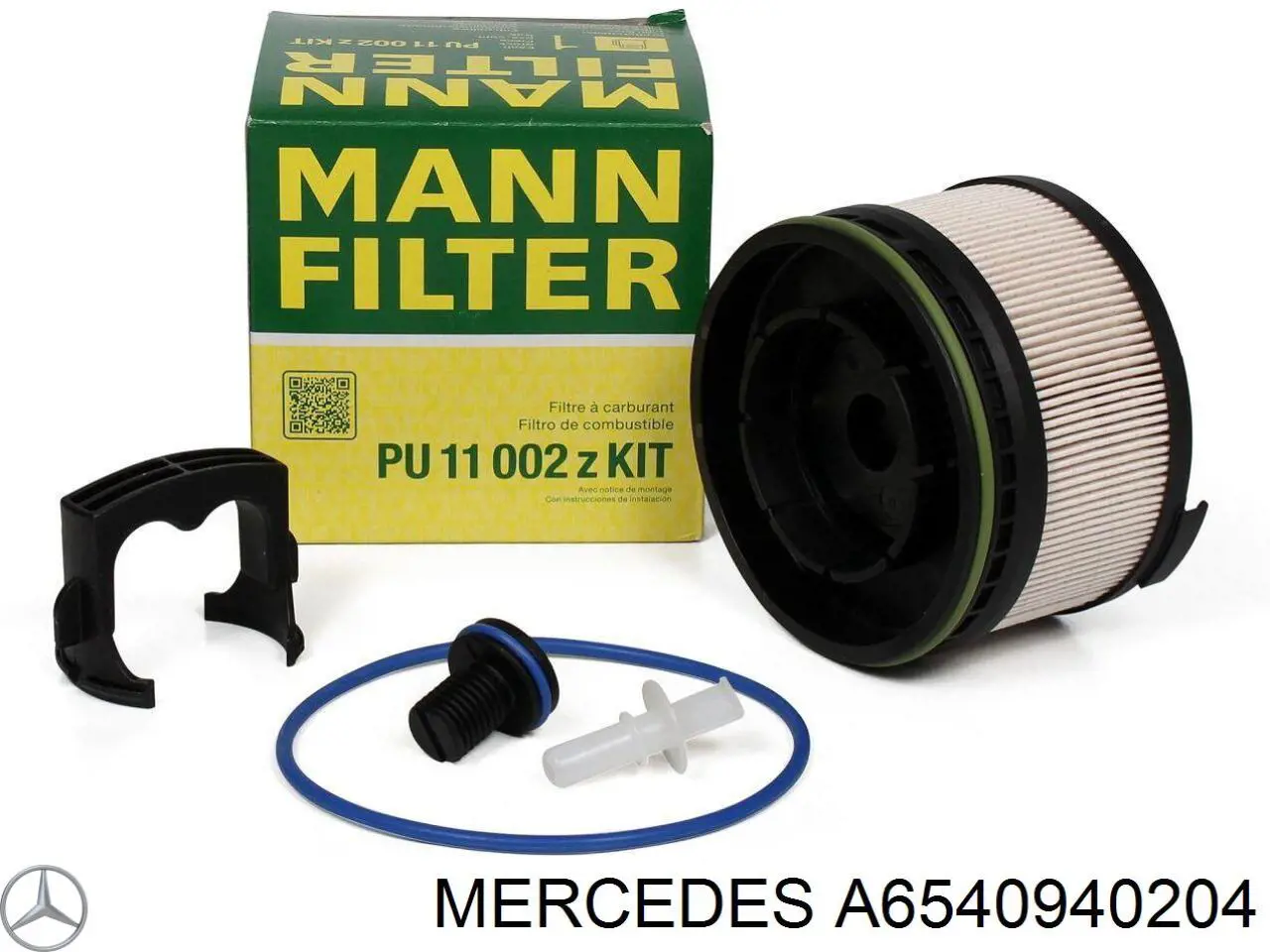 A6540940204 Mercedes Filtro de ar