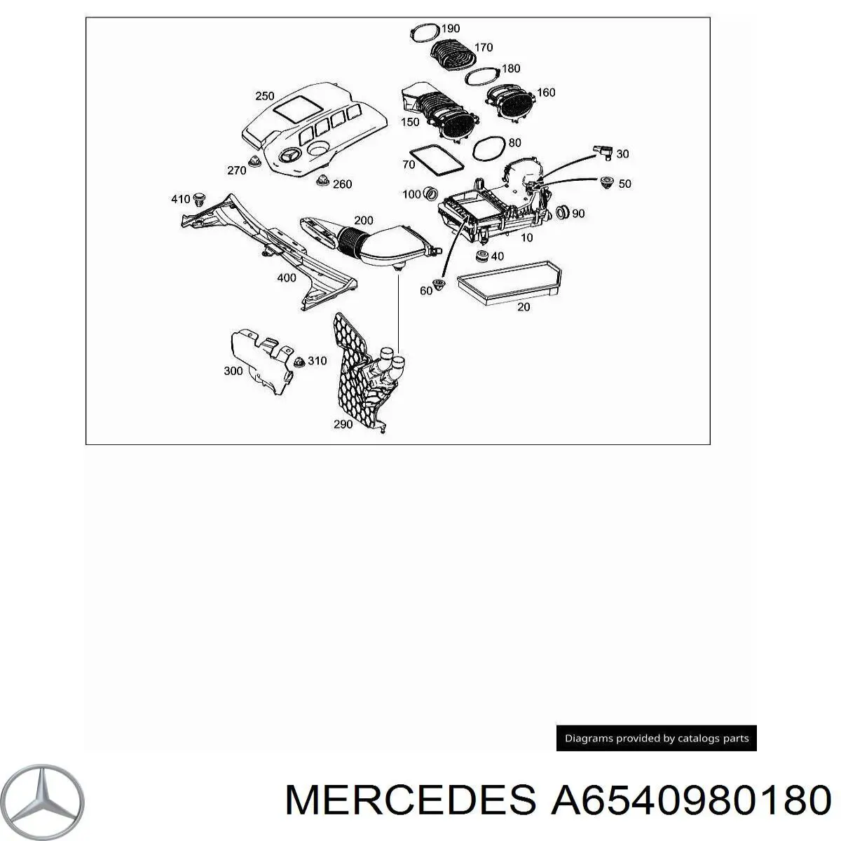 A6540980180 Mercedes 