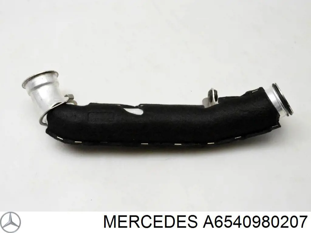 A6540980207 Mercedes Mangueira (cano derivado) de intercooler