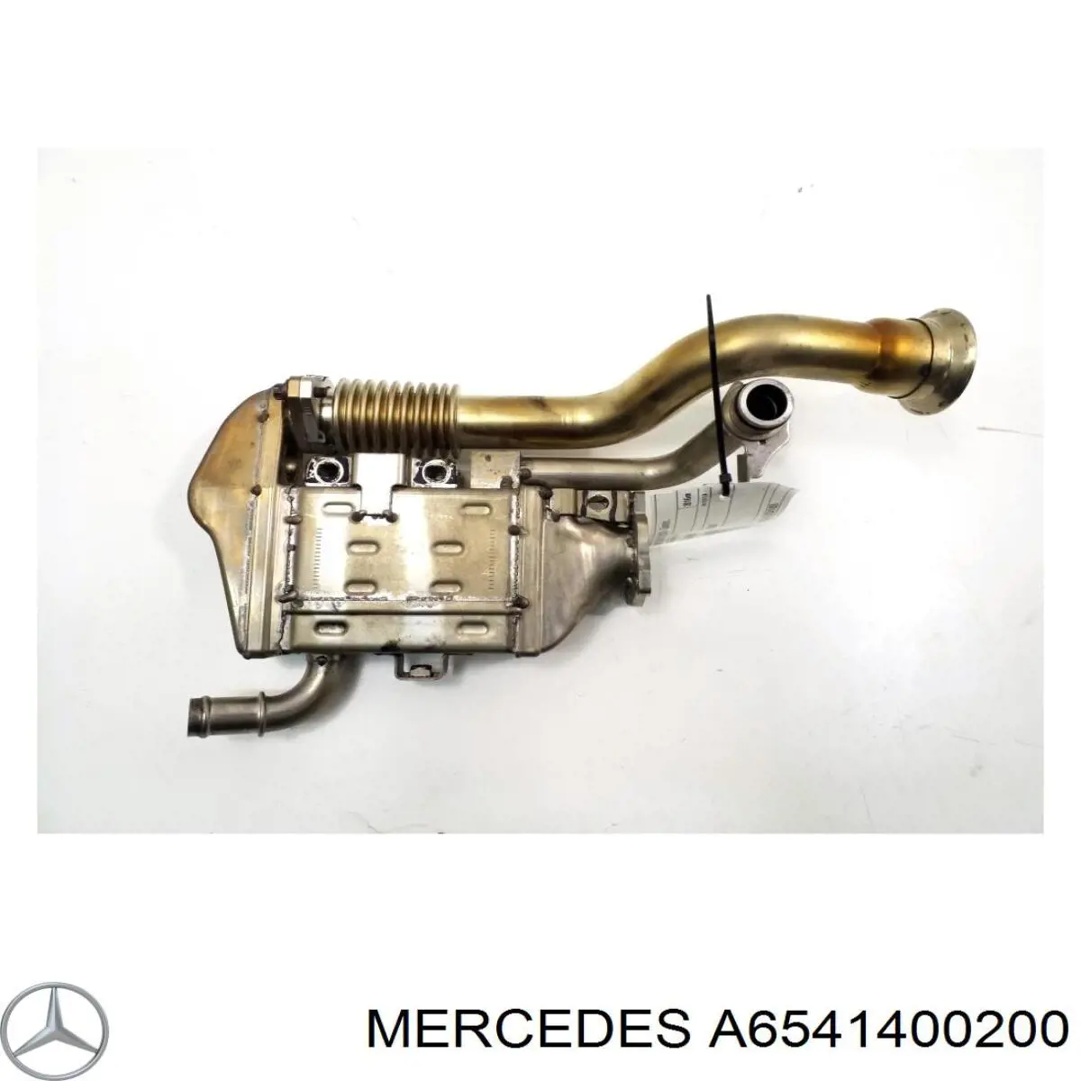 Radiador do sistema EGR de recirculação dos gases de escape Mercedes A6541400200 preço, a partir de 123,34 USD