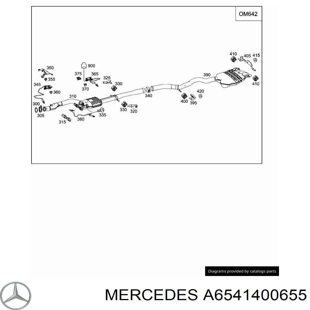 A6541400655 Mercedes 
