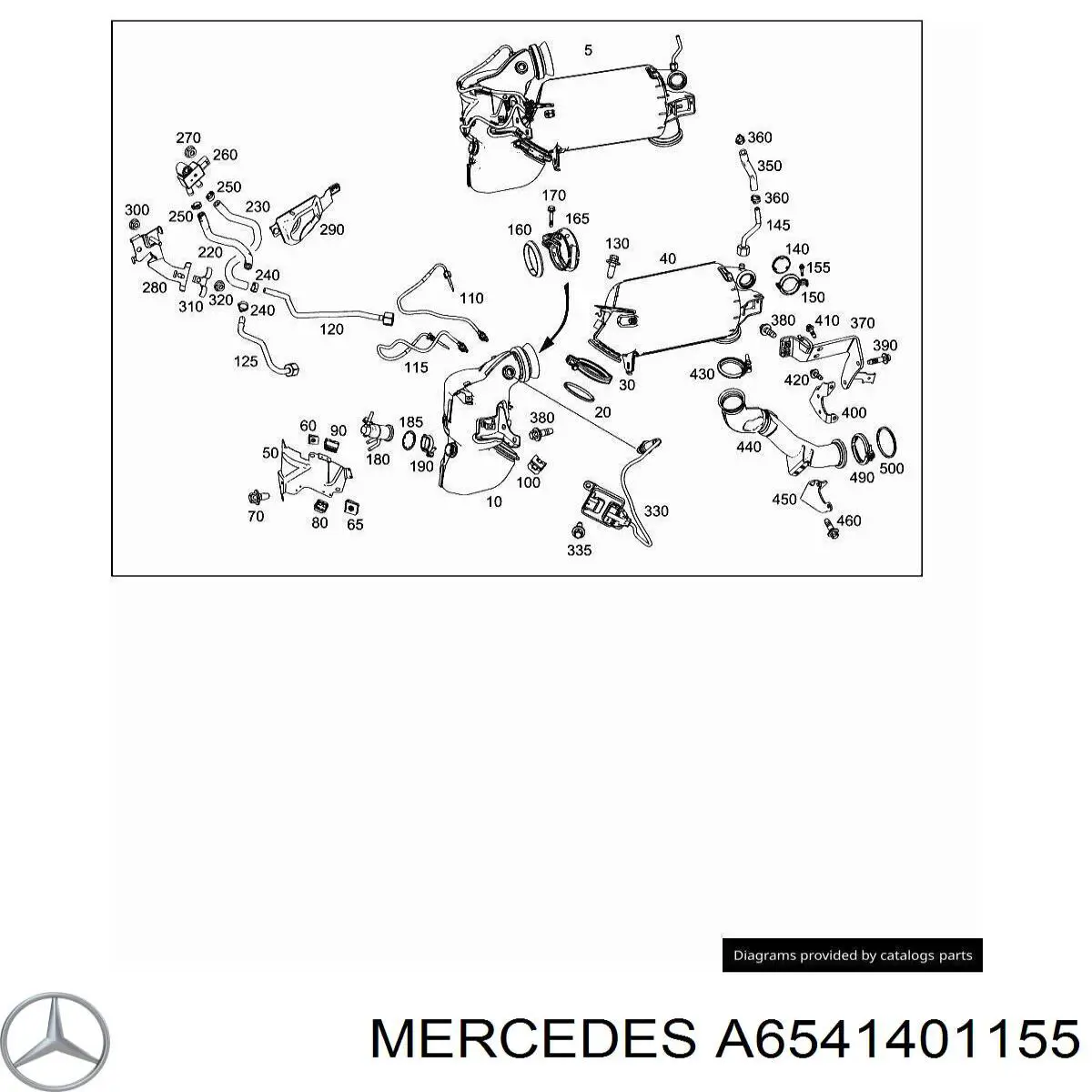 A6541401155 Mercedes 