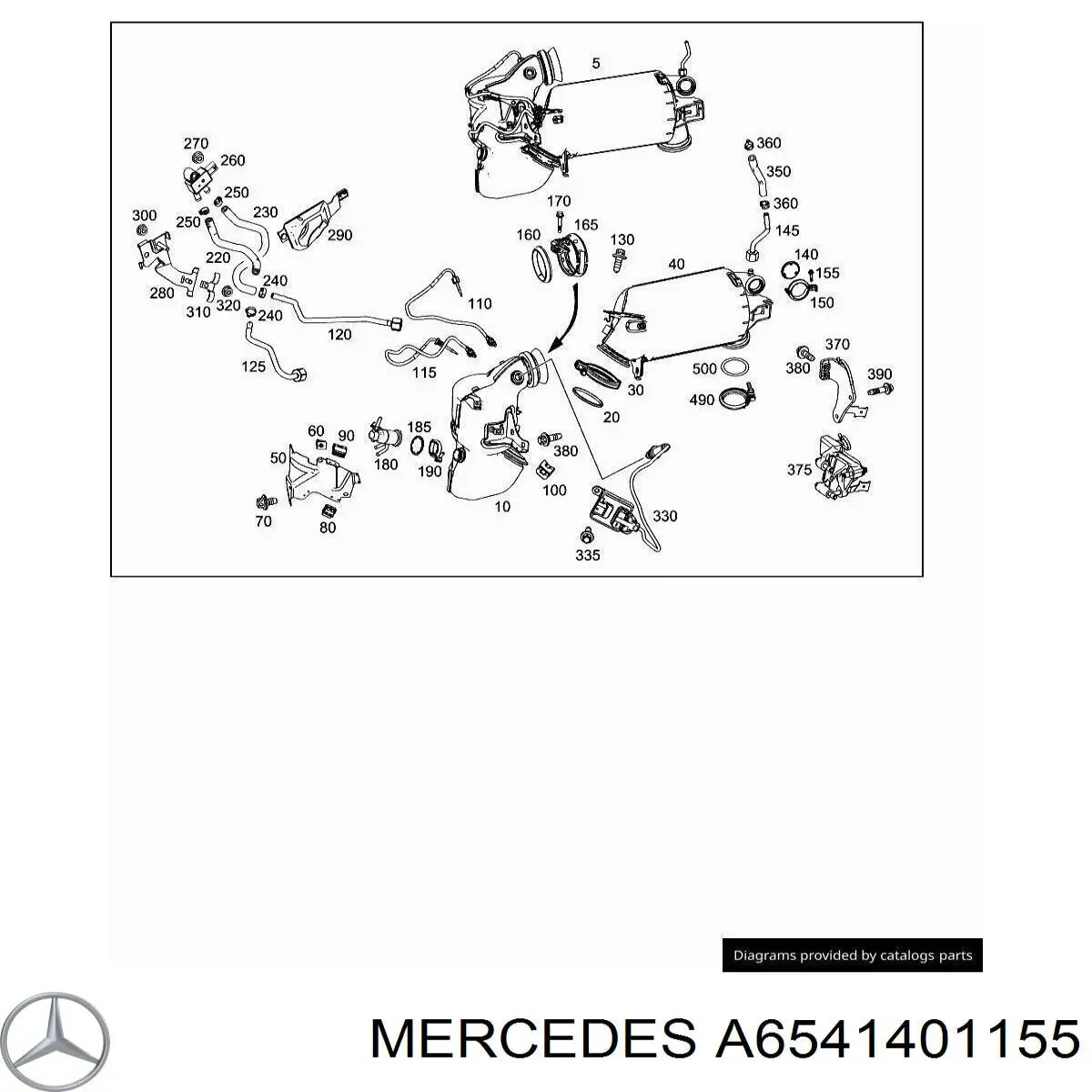  Mercedes A6541401155 preço, a partir de 38,13 USD