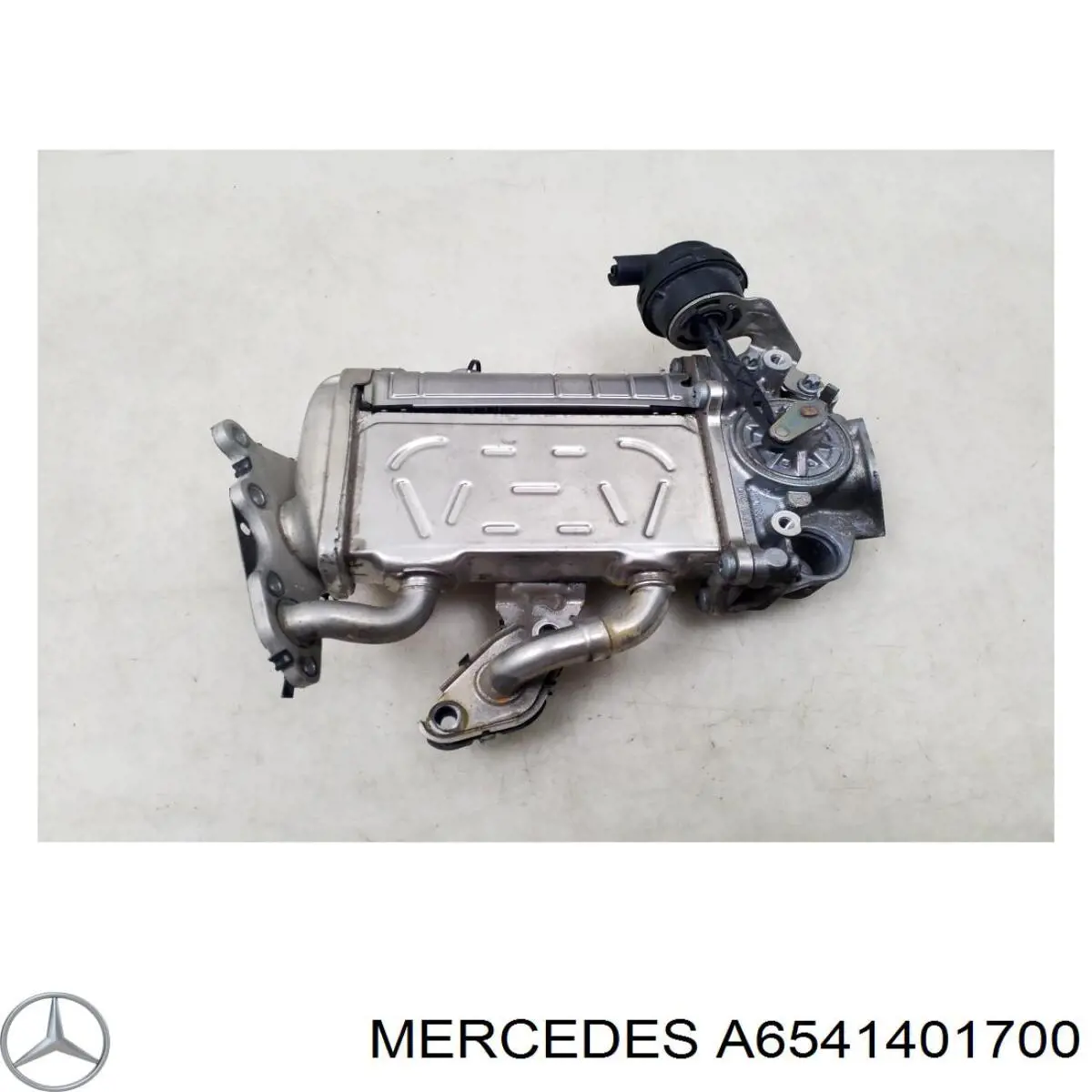 A6541401700 Mercedes Radiador do sistema EGR de recirculação dos gases de escape