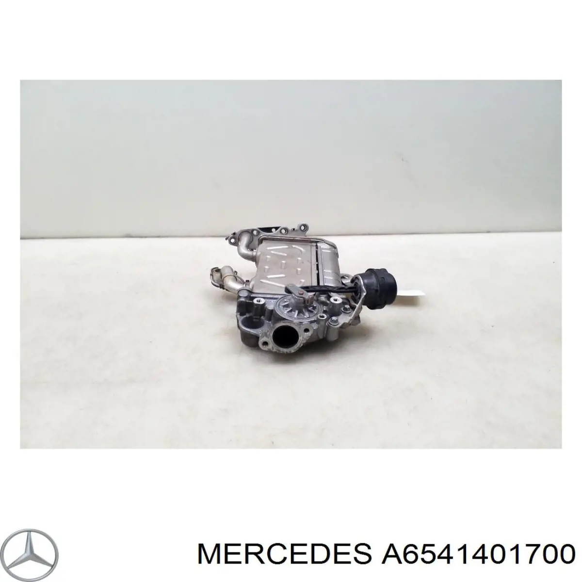 A6541409100 Mercedes Radiador do sistema EGR de recirculação dos gases de escape