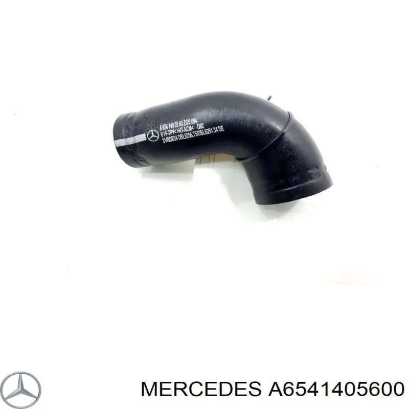 A6541405600 Mercedes Cano derivado do sistema de recirculação dos gases de escape EGR
