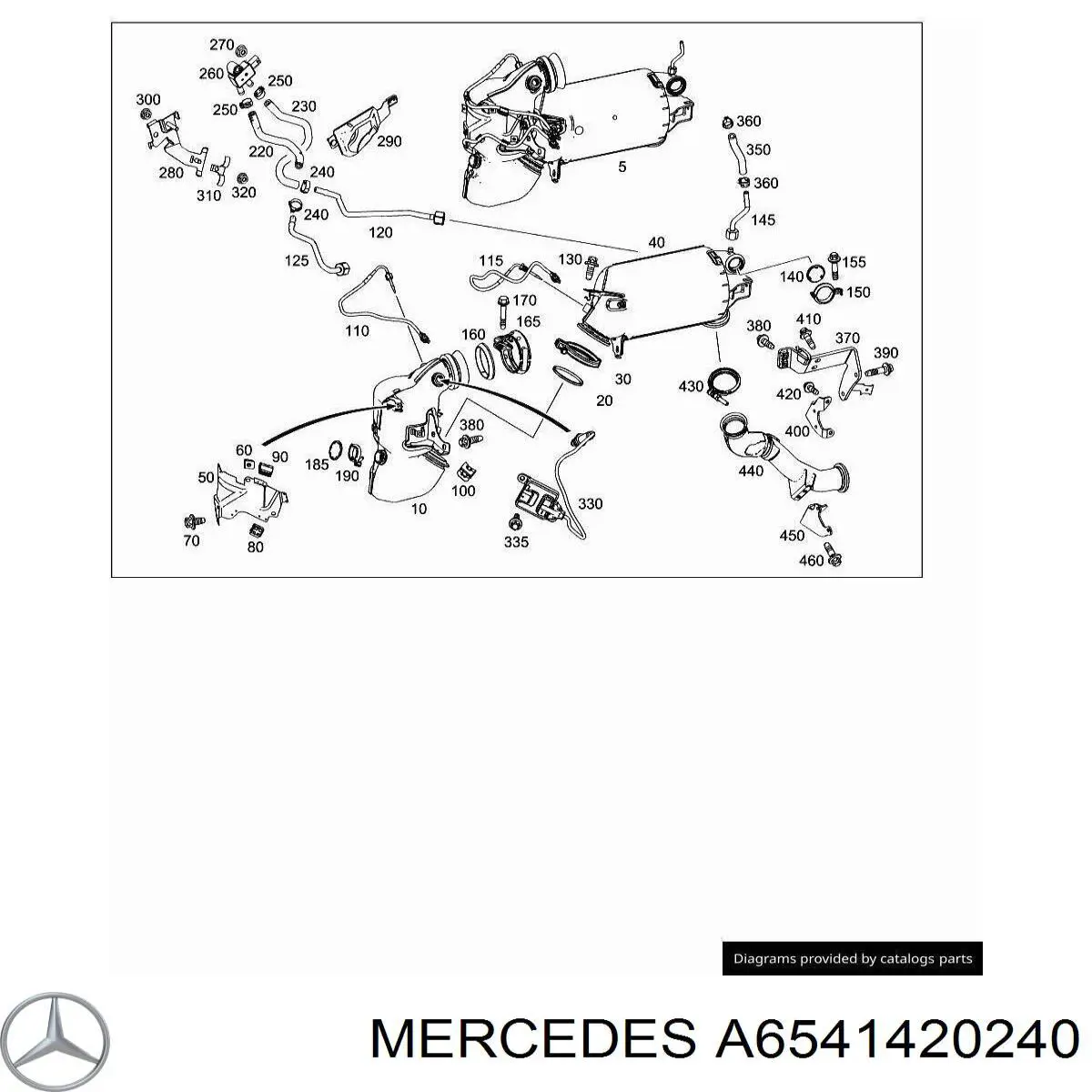 A6541420240 Mercedes 