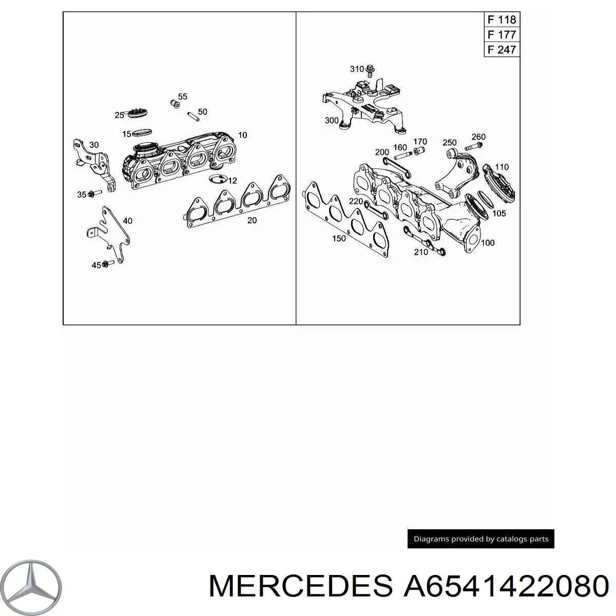 A6541422080 Mercedes 