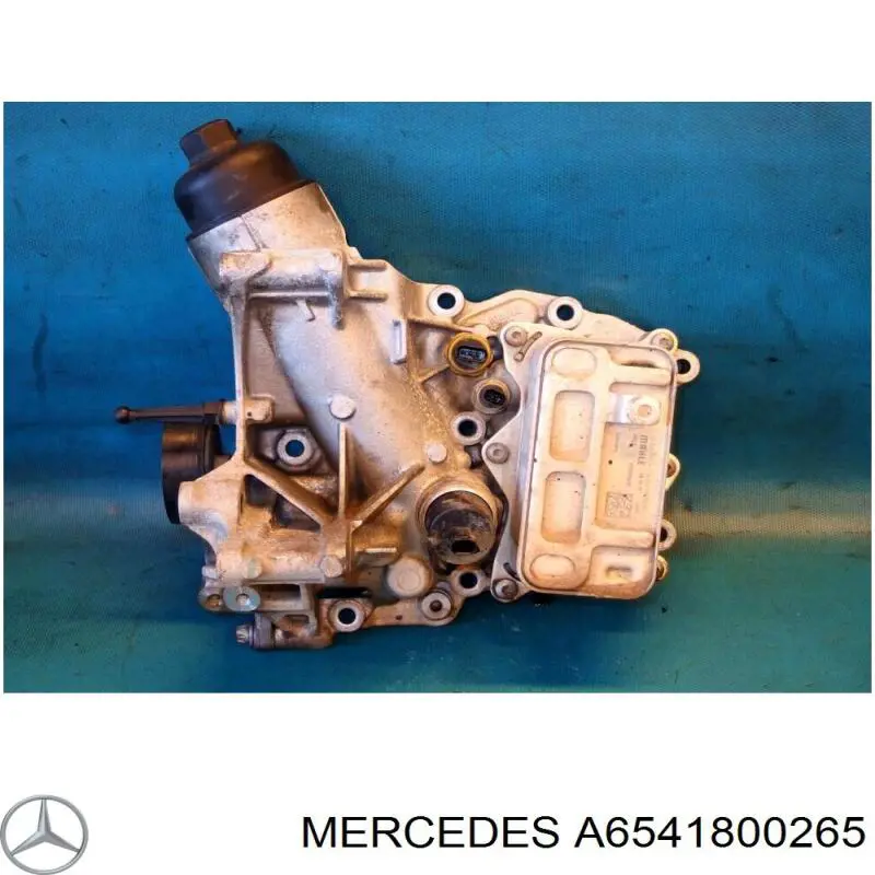 Radiador de óleo (frigorífico), debaixo de filtro Mercedes A6541800265 preço, a partir de 89,54 USD